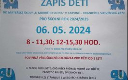 Obrazákem  - ZÁPIS DĚTÍ PRO ŠKOLNÍ ROK 2024/2025